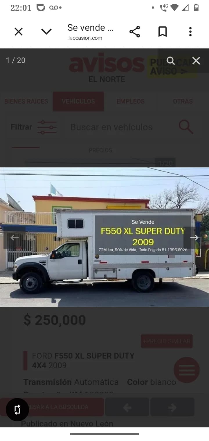 Camion chevrolet de 3  1/2